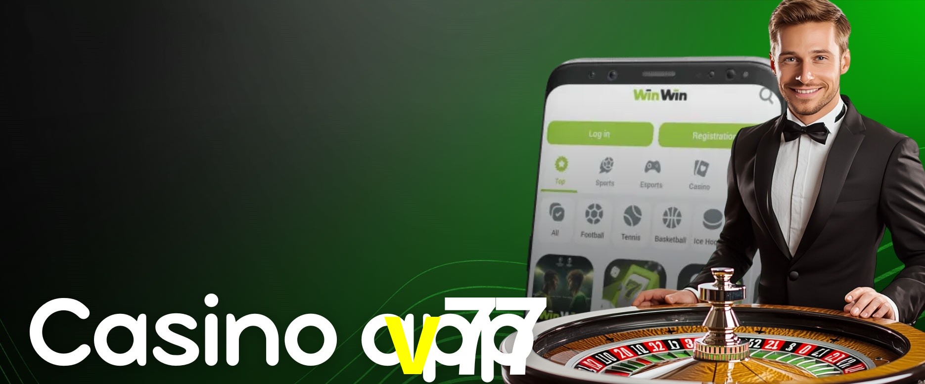 APP oficial da v77 para mobile